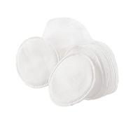 VICASKY 60 Pièces Coton lingettes de maquillage Se maquiller peau douce ronds pour le visage réutilisable dissolvant coton démaquillant démaquillants blanche