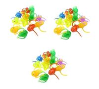 VICASKY 60 Pièces Jouets Amusants pour Spectacle De Marionnettes Marionnettes À Doigts Cadeaux De Fête Monstres À Doigts Effrayants