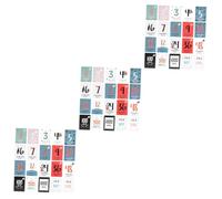 VICASKY 60pièces Cartes Commémoratives De Croissance Pour Accessoires Photo Pour Suivre Les Étapes Mensuelles Et Journalières