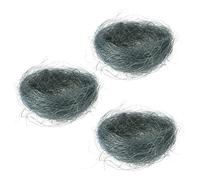 VICASKY 6pièces Décoration De Nid De Poule Artificiel Fil Modèle De Nid De Poule pour Décoration De Poulailler Intérieur