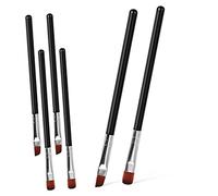 VICASKY 6pièces Kit de Pinceaux pour Sourcils et Cils Outils de Maquillage Professionnels pour Application de Correcteur Poudre