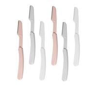 VICASKY 6pièces Rasoir à Sourcils Pliable Lot Tondeuse à Sourcils Facile à Transporter Utiliser