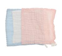 VICASKY 6pièces Serviettes Garçon Fille Mousseline Lingettes Multifonctions Pour Et Absorbant Pour Éviter Salissures Établir Un Confort Lors Des Biberons à Grogner Rose Bleu Blanc