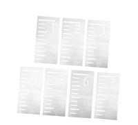 VICASKY 7pièces Gabarit De Mesure De Croissance Pour Garçon Fille De Chartre De Hauteur Réutilisable Pet Pour Règle De Croissance