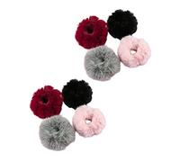 VICASKY 8 Pièces Attache-cheveux Un Ruban à Cheveux Tresser Bandes Pour Élastique Cheveux De Filles Anneau Bleu Coloré Accessoires De Cheveux Bébé Fille Coiffures Peluche