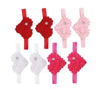 VICASKY 8 Pièces Bandeau Pour Garçon Fille Fille Coiffe Né Nourrisson Accessoires Cheveux Garçon