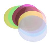VICASKY 8 Pièces Feuille de Filtre de Couleur Feuille de Correction des Couleurs PVC Léger pour Photos et Vidéos Création D'effets Variés Albums Photo Souvenirs et Couleur Aléatoire