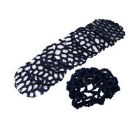 VICASKY 8 pièces Filets à Cheveux pour Chignon Femme Résille Extensible et Respirante pour Danse Ballet Patinage Accessoires Professionnels pour Cheveux Courts et Mi-longs Protection