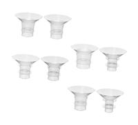 VICASKY 8 pièces Insert de Bride pour Tire Lait Silicone Adaptateurs pour Pompe Électrique et Portable Surface sans Bavures Confort et Sécurité pour Allaitement