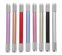 VICASKY 8 Pièces Rallonge de Crayon Réglable à Double Tête avec Poignée | Crayons et Graphites, Longueur Ajustable, Réduit le Gaspillage, Usage École et Carnet de Notes