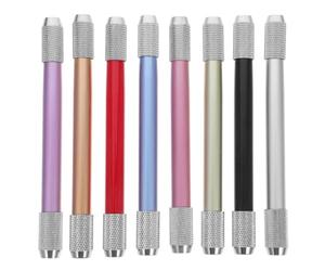 VICASKY 8 Pièces Rallonge de Crayon Réglable à Double Tête avec Poignée | Crayons et Graphites, Longueur Ajustable, Réduit le Gaspillage, Usage École et Carnet de Notes