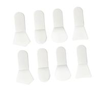 VICASKY 8 Pièces Set de Pinceaux Silicone pour Masque Visage Outils Miniatures de Nettoyage et Application pour Soins Visage et Masques Épais