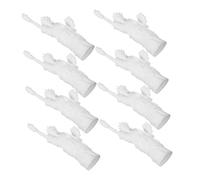 VICASKY 8 pièces Statue Miniature DIY York Kit Modèle Décor Maison Poupée Réplique Précise pour Collection et Décoration Bureau