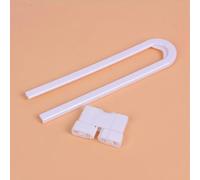 VICASKY 8 pièces U Shape Safety Lock For Cupboard And Drawer Durable Abs Child Protection Locks Easy No Drill Installation Safety Protector