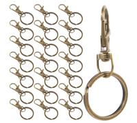 VICASKY 80 Mousquetons Dorés pour Porte-Clés Et Colliers De Chien Fermoirs À Griffes De Homard pour Laisses Et Clés