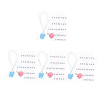 VICASKY 80pièces Boîte à Dents Pour Garçon Fille De Rangement Pour Souvenirs De Dents De Lait Boîte De Conservation Mignonne Et Pratique Pour Rose Et Bleu