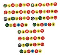 VICASKY 81 Pièces Aimants de Remplacement pour Tableau de Football Magnets pour Coaching Accessoires et Compactes pour Planche Entraînement