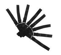 VICASKY 8pièces Bande Élastique Ajustable pour Perruques Sangle Antidérapante et Bande de Fixation pour Bonnets de Perruque Lot de Accessoires pour Femmes