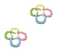 VICASKY 8pièces Coussin De Toilette Pour Garçon Fille Couverture Réducteur De Siège Toilette Antidérapant Pour Apprentissage Couleurs Aléatoires Confort Et Sécurité Pour Garçon