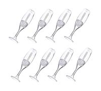 VICASKY 8pièces Flacons De Gloss Vides Tubes De Glaçage à Contenants Pour Gloss Rechargeables Design Simple