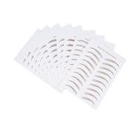 VICASKY 9 Feuilles Autocollants Sourcils Effet Poils Naturel Temporaires Imperméables pour Maquillage Rapide et Sourcils Fournis