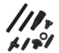 VICASKY 9 Pièces Kit de Buses pour Fontaine Étang Têtes de Pulvérisation Effet Champignon Accessoires Pompe Submersible pour Jardin et Aquarium Installation Facile Noir
