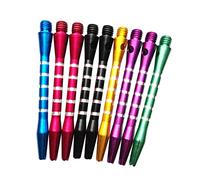 VICASKY 9 pièces Lot de Fléchettes Alliage Daluminium Moyen Filetage pour Jeu de Fléchettes Extérieur et Intérieur