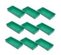 VICASKY 9pièces Porte-Fleurs Mousse Contenants pour Compositions Plateaux Floraux Rectangulaires Base De Centre De Table pour Décorations De Fête Et Mariage