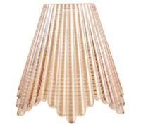 VICASKY Abat-jour Conique en Verre Soufflé Marron Clair, Couverture de Lumière Vintage pour Lampe Suspendue, Applique Murale et Lampe de Table, Remplacement D’abat-jour Rustique