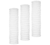 VICASKY Abat-jour en Papier Européen 3 Pièces pour Lampadaire, Abat-jour en Papier de Riz Léger, Style Japonerie, Diffuseur de Lumière Chaude, Adapté Chambre Hôtel et Salon, Remplacement