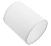 VICASKY Abat-jour en Tissu Beige Minimaliste E27 pour Lampe de Chevet, Éclairage Doux et Portable, Design Moderne Nordique Élégant, Dimensions 12x10x10cm