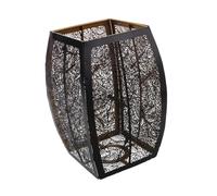 VICASKY Abat-jour Sculpté Creux pour Lustre et Lampe de Salon Design Filet Artistique Facile à Installer Robuste et Moderne