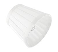 VICASKY Abat Jour Tissu Plissé Européen Abat Jour pour Plafonnier et Applique Murale Fixation par Pince Facile à Installer Protection Poussière Adapté Chambre et Salon
