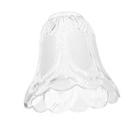 VICASKY Abat Jour Verre Dépoli Remplacement pour Suspension Cache Ampoule Verre Transparent pour Lampe Salon Chambre Applique Murale et Lustre