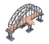 VICASKY Accessoire de Rail de Train pour Garçon Fille Pont de Jeu Miniature pour Aménagement de Scène Éducatif Créatif Compatible Plupart des Circuits de Train pour Développement de