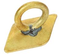 VICASKY Accessoire de Remplacement pour Saxophone Alto Anneau Suspendre en Cuivre Pièce D’Instrument de Musique Solide Compatible Sangle de Saxophone Accessoire Professionnel pour