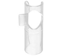 VICASKY Accessoire Remplacement Embouchure Nylon Transparent Taille S pour Flûte Traversière Aide au Soufflage Débutants Solide