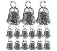 VICASKY Accessoires Clochettes En Étain Lot De 30 Pour Carillons Éoliens Et Décorations De Sapin, Pour Ateliers Créatifs Et Ambiance De Noël