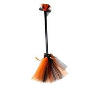 VICASKY Accessoires de balai d'Halloween - Balai d'Halloween - Accessoire de fête - Sorcière - Cosplay - Accessoire de costume pour sorcières et sorciers - Costume pour enfants - Costume d'Halloween