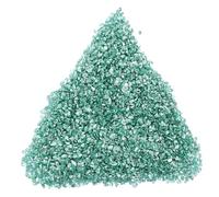 VICASKY Accessoires de gravier UV Art Charme Galets Décoratifs Pierres en Verre Déchiquetées Série de Poche Pierres à Irrégulière Pendentif Charme Charms Vert