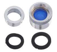 VICASKY Adaptateur d'aérateur de robinet polyvalent pour cuisines et salles de bain Raccord de tuyau d'eau durable avec contrôle du débit d'eau Design simple et élégant