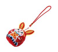VICASKY Adorable jouet lapin en peluche - Poupée géante en peluche pour enfants - Mascotte en peluche pour la décoration