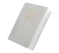 VICASKY Agenda de Poche A7 2027 Beige en Papier et Pu, Expérience D'écriture Fluide, Portable et Compact pour Bureau et Voyage