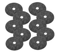 VICASKY Anneau de paillage d'arbre en 10 pièces : tapis de barrière en tissu non tissé, base respirante, contrôle des plantes paysagères, protection des racines pour jardin, balcon, intérieur et