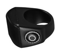 VICASKY Anneau Intelligent de Comptage Numérique en ABS Noir, Étanche | Prière et Sport, Suivi de Forme, Batterie Longue Durée, Style Minimaliste, Affichage Discret