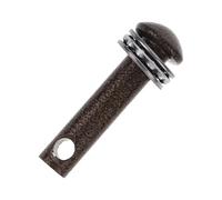 VICASKY Anneaux Robustes de Balançoire en Métal Café pour Fauteuil Hamac Kit de Fixation Silencieux, Rotation Fluide pour Activités Extérieures en Plein Air