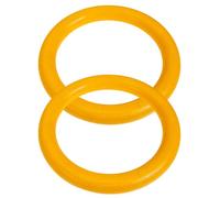 VICASKY Anneaux Suspendre pour L'entraînement 2pcs en Abs et Polyester Noir, Design Ergonomique, Haute Capacité de Charge pour Exercices Complets à Domicile