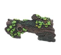 VICASKY Aquarium Cave Décor Arbre Creux Réaliste Cachette pour Poissons et Reptiles Abri Multifonctionnel Facile à Nettoyer pour Terrarium et Petits Animaux