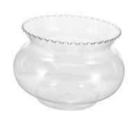 VICASKY Aquarium Transparent Décoratif pour Bettas et Petits Poissons Résistant Aux Chocs Décor de Bureau et Maison Réservoir et Élégant