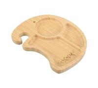 VICASKY Assiette à Diviser Bois Pour Garçon Fille Avec Plateau Alimentaire Mignon Forme De Cartoon Antidérapant Et Incassable Pour Repas Et Goûters Des Bébés Et Tout-petits